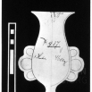 váza Saphir glatt mit 3 Henkeln