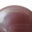 váza barevné vrstvené sklo s nálepy