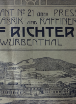 Adolf Richter & Co. Preiscourant No. 21