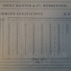 Adolf Richter & Co. Preiscourant No. 21